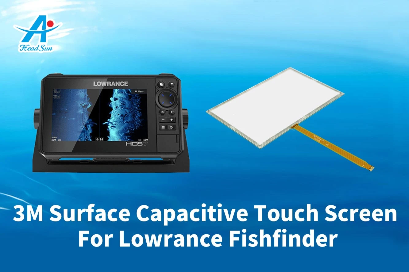 3M virsmas kapacitatīvs skārienekrāns Lowrance Fishfinder
