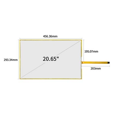 20 collu 3M Microtouch skārienekrāns Loewen Novomatic Series 17-9061-219-01 Touch Glass Repair 458*295